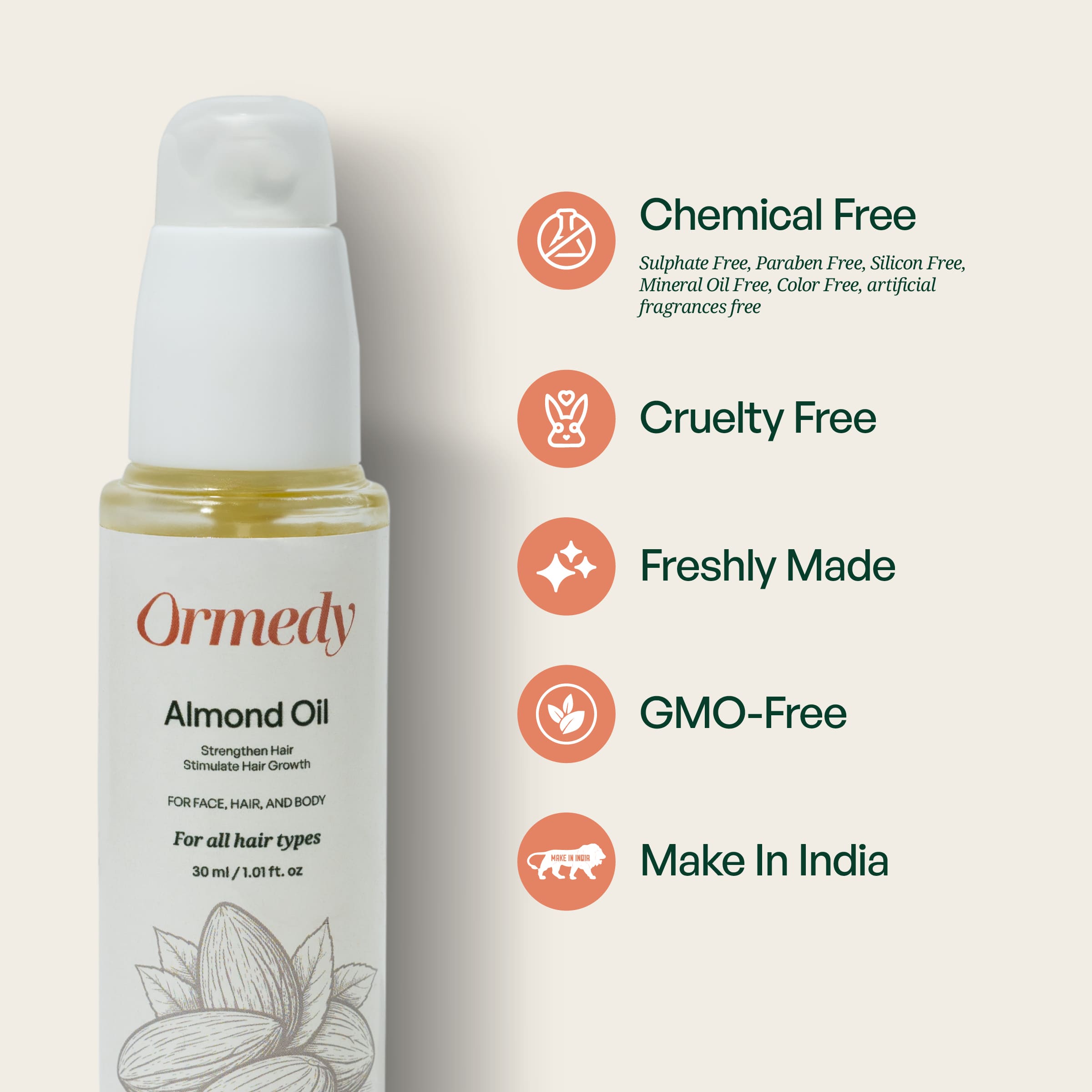Almond Pure Harmony Oil
