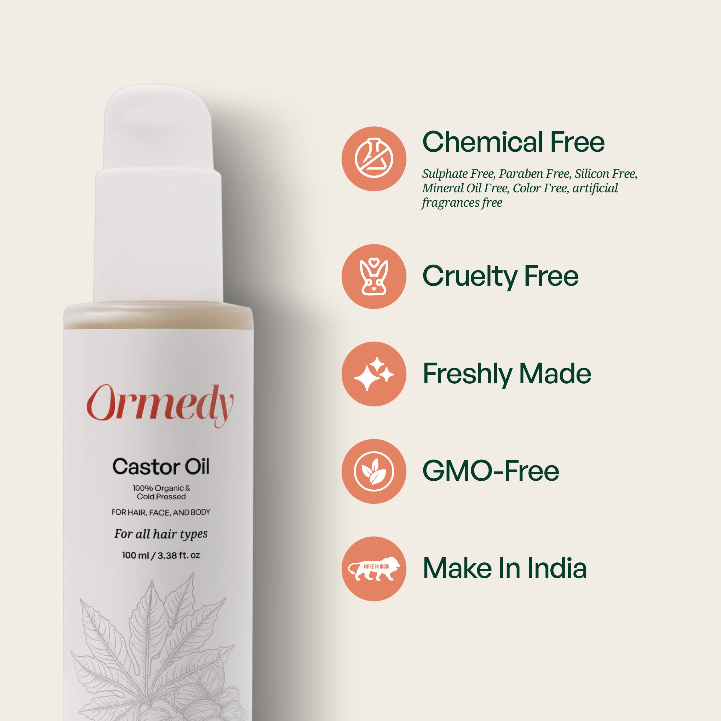 Castor Luxe Therapy Oil